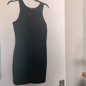 Black Maje Bodycon Dress